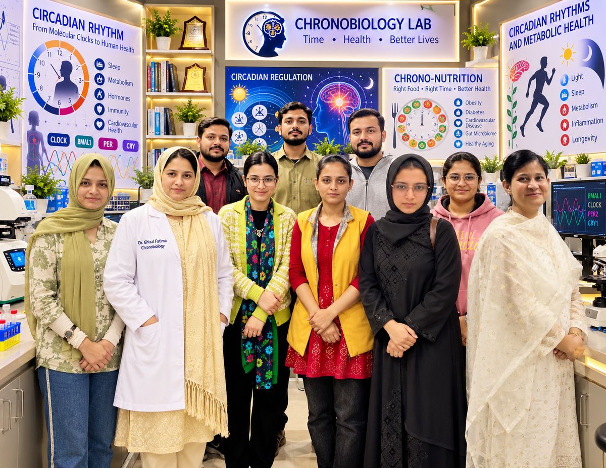 Chronobiology Lab team portrait